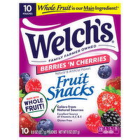 Welch's Berries 'N Cherries Fruit Snacks - 10 Each