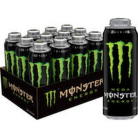 Monster Energy Monster Energy, Original, Energy Drink, 12 Pack- 24 Fl Oz - 288 Ounce
