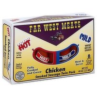 Far West Louisiana Sausage Twin Pack, 2.5 lb - 40 Ounce