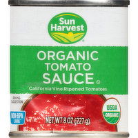 Sun Harvest Tomato Sauce, Organic - 8 Ounce