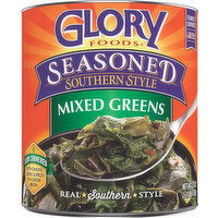 Glory Foods Mixed Greens, Southern Style, Seasoned - 27 Ounce