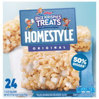 Rice Krispies Treats Crispy Homestyle Original Marshmallow Squares, 24 Each