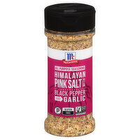 McCormick Himalayan Pink Salt with Black Pepper and Garlic All Purpose Seasoning - 6.5 Ounce