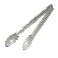 Cambro Scalloped Plastic Clear Tongs 12 - 1 Each