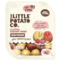 The Little Potato Co. Potatoes, with Seasoning Pack, Savory Herb, Fresh, 1 Pound