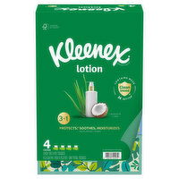 Kleenex Tissues, Coconut + Aloe, 3-Ply