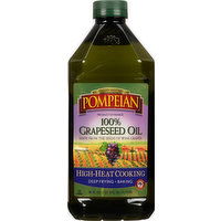 Pompeian 100% Grapeseed Oil, 68 Fluid ounce