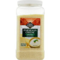 First Street Grated Cheese, Parmesan, 64 Ounce