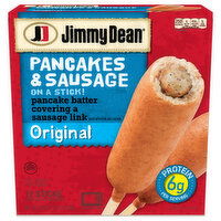 Jimmy Dean Pancakes & Sausage, on a Stick, Original - 12 Each