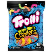 Trolli Gummi Candy, Sour Brite, Crawlers - 5 Ounce