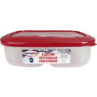 AmericanMaid 2 Section Food Storage 1 ct, 1 Each