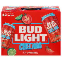 Bud Light Beer, Chelada, Original - 12 Each