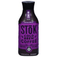 Stok Coffee Beverage, Cold Brew, Extra Bold, Un-Sweet, Black - 48 Fluid ounce