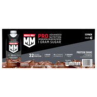 Muscle Milk Protein Shake, Knockout Chocolate, 12 Pack - 12 Each