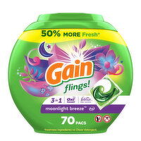 Gain Flings Moonlight Breeze Scent - 70 Each
