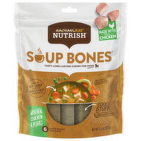 Rachael Ray Nutrish with Real Chicken & Veggies Chew Bones for Dogs - 6 Each