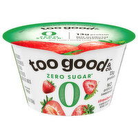 Too Good & Co. Yogurt, Zero Sugar, Strawberry - 5.3 Ounce