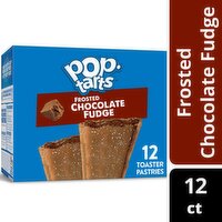 Pop-Tarts Toaster Pastries, Frosted Chocolate Fudge - 20.3 Ounce