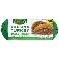 Jennie O 90% Ground Turkey Chub - 48 Ounce