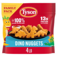 Tyson Frozen Dino Nuggets - 4 Pound