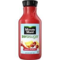 Minute Maid Minute Maid Zero Sugar Fruit Punch Bottle, 52 fl oz, 52 Fluid ounce