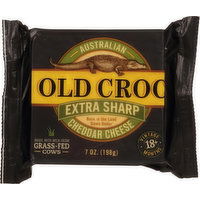 Old Croc Cheddar Cheese, Australian, Extra Sharp - 7 Ounce