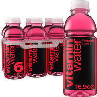 vitaminwater Power-C Electrolyte Enhanced Water W/ Vitamins, Dragonfruit Drinks, 6 Each