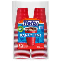 Hefty Cups, 18 Ounce - 50 Each