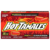 Hot Tamales Flavored Chewy Candies, Fierce Cinnamon, 4.25 Ounce