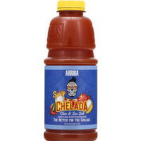 Arriba Chelada, Clam & Sea Salt, Spicy - 32 Ounce