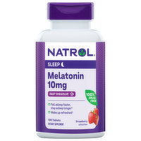 Natrol Melatonin, 10 Mg, Strawberry, Tablets - 100 Each