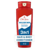 Old Spice High Endurance Hair & Body Wash Conditioner for Men, 18 FL OZ - 18 Ounce