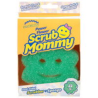 Scrub Mommy Power Flower Dual-Sided Scrubber + Sponge - 1 Each