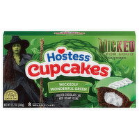Hostess Wickedly Wonderful Green Cupcakes - 8 Each