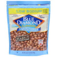 Blue Diamond Almonds, Low Sodium, Lightly Salted - 25 Ounce