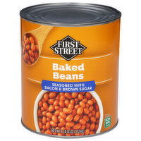 First Street Beans, Baked - 110 Ounce