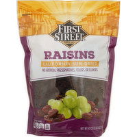 First Street Raisins, California Sun-Dried - 40 Ounce