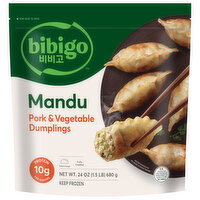 Bibigo Mandu Pork & Vegetable Extra Large Dumplings