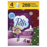 Puffs Ultra Soft Facial Tissues - 288 Each
