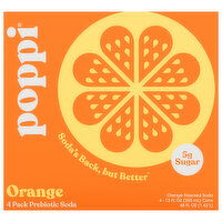 Poppi Orange Prebiotic Soda