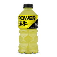 Powerade Sports Drink, Lemon Lime - 28 Fluid ounce