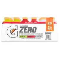 Gatorade Thirst Quencher, Assorted, Zero Sugar, 24 Each