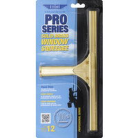 Ettore Window Squeegee, Solid Brass - 1 Each