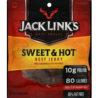 Jack Links Beef Jerky Sweet & Hot 2.85 oz - 2.85 Ounce