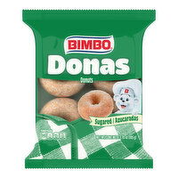 Bimbo Sugared Donuts, 4 count, 3.7 oz