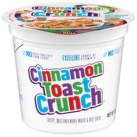 Cinnamon Toast Crunch Cereal, Crispy, Sweetened Whole Wheat & Rice, 2 Ounce