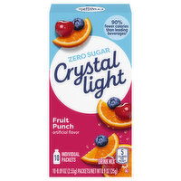 Crystal Light Drink Mix, On-The-Go Packets, Fruit Punch