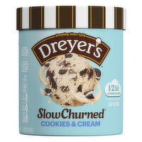 Dreyer's Slow Churned Cookies N' Cream Ice Cream - 48 Ounce