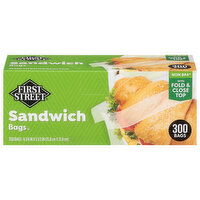 First Street Sandwich Bags - 300 Each