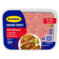 Butterball Fresh Ground Turkey 85% - 1 Pound